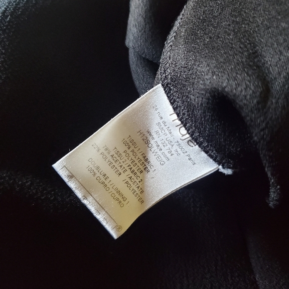 Maje Black Sheath Dress - Picture 4 of 6